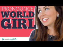 GIRL & WORLD (Poster)